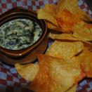 Another fan favorite!  Does it get any better than house made spinach and artichoke dip served with just-out-of-the-frier corn tortilla chips?